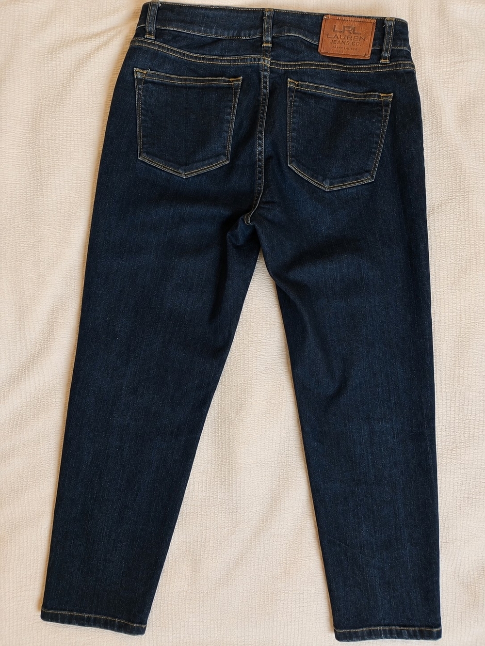 Ralph Lauren Dark Blue Straight-Leg Women's Jeans Size 2 - Picture 3 of 9